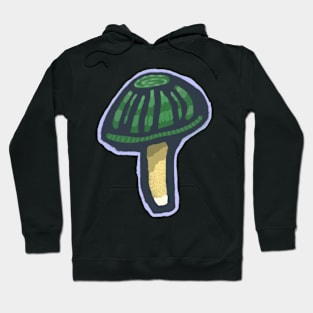 Emerald mushroom Hoodie